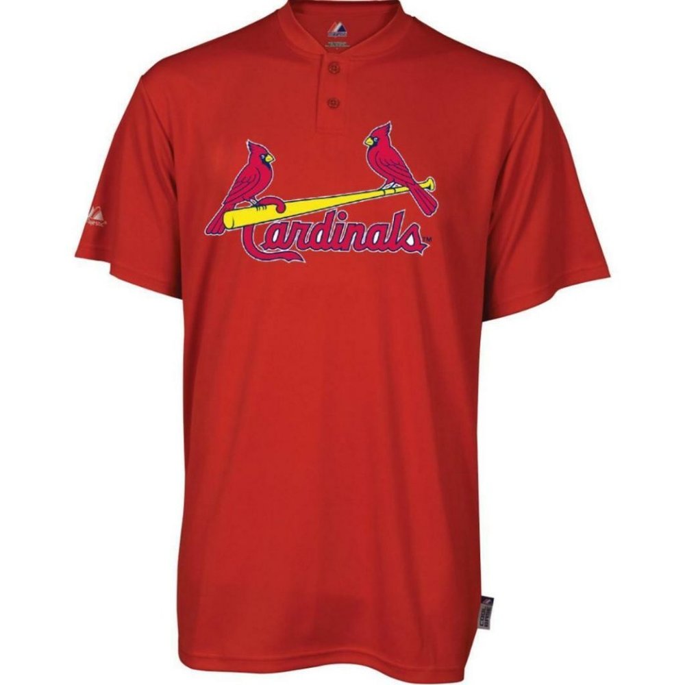 Men's Small St Louis Cardinals Majestic Shirt